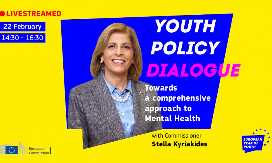 Η Επίτροπος κ. Κυριακίδου συζητάει με τη νεολαία για τη ψυχική υγεία!