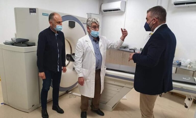 Επίσκεψη Αντιπεριφερειάρχη Υγείας Άγγελου Χρονά στο νοσοκομείο Ναυπλίου