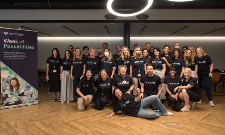 Οι εργαζόμενοι της AbbVie ανταποδίδουν στην κοινωνία μέσω του εθελοντικού προγράμματος Week of Possibilities!
