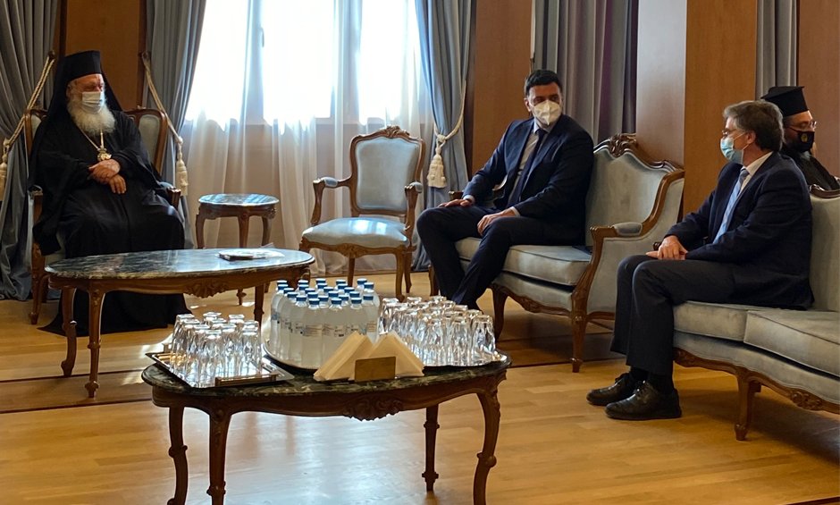 Τι συζήτησαν Κικίλιας και Τσιόδρας με τον Αρχιεπίσκοπο Ιερώνυμο